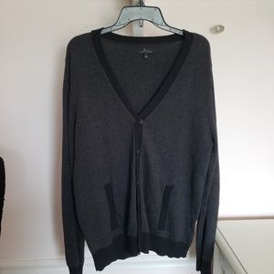 Marc Anthony Black Button Up Cardigan